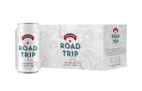 Emersons Hazy Road Trip 6 Pack Can 380