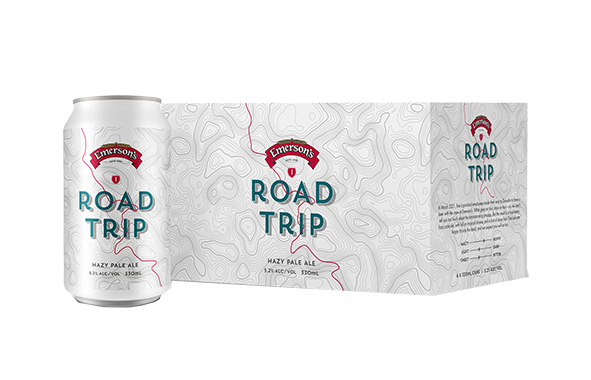 Emersons Hazy Road Trip 6 Pack Can 380