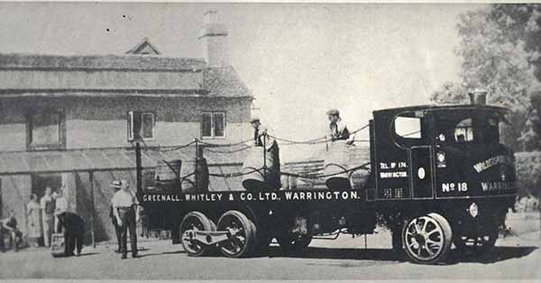 Greenalls steam Lorry600