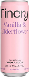 Finery Vodka Vanilla & Elderflower 
