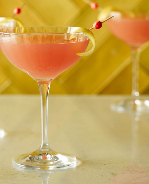 Pink Pernod Martini Toast