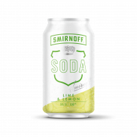 Smirnoff Soda Vodka Lime Lemon Can 330ml