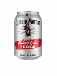 Captain Morgan Spiced Gold & Cola (6%)