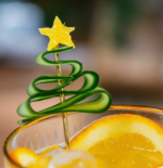 Christmas Cocktail Garnish Ideas
