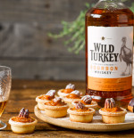 Mini Pumpkin & Pecan Tarts with Maple & Bourbon Syrup