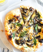 Mushroom & Ricotta Pizza