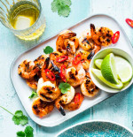 Chilli and Whisky Grilled Prawns