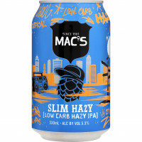 Mac's Slim Hazy Low Carb IPA