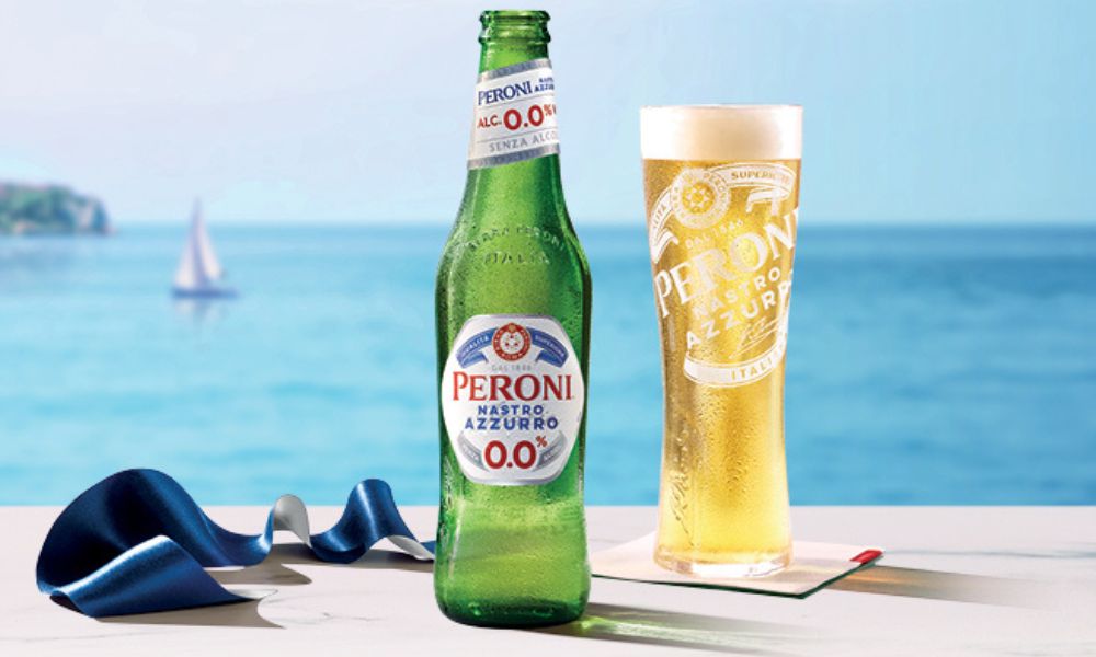 Peroni Nastro Azzurro 0.0% brings superior Italian taste to the  non-alcoholic category 