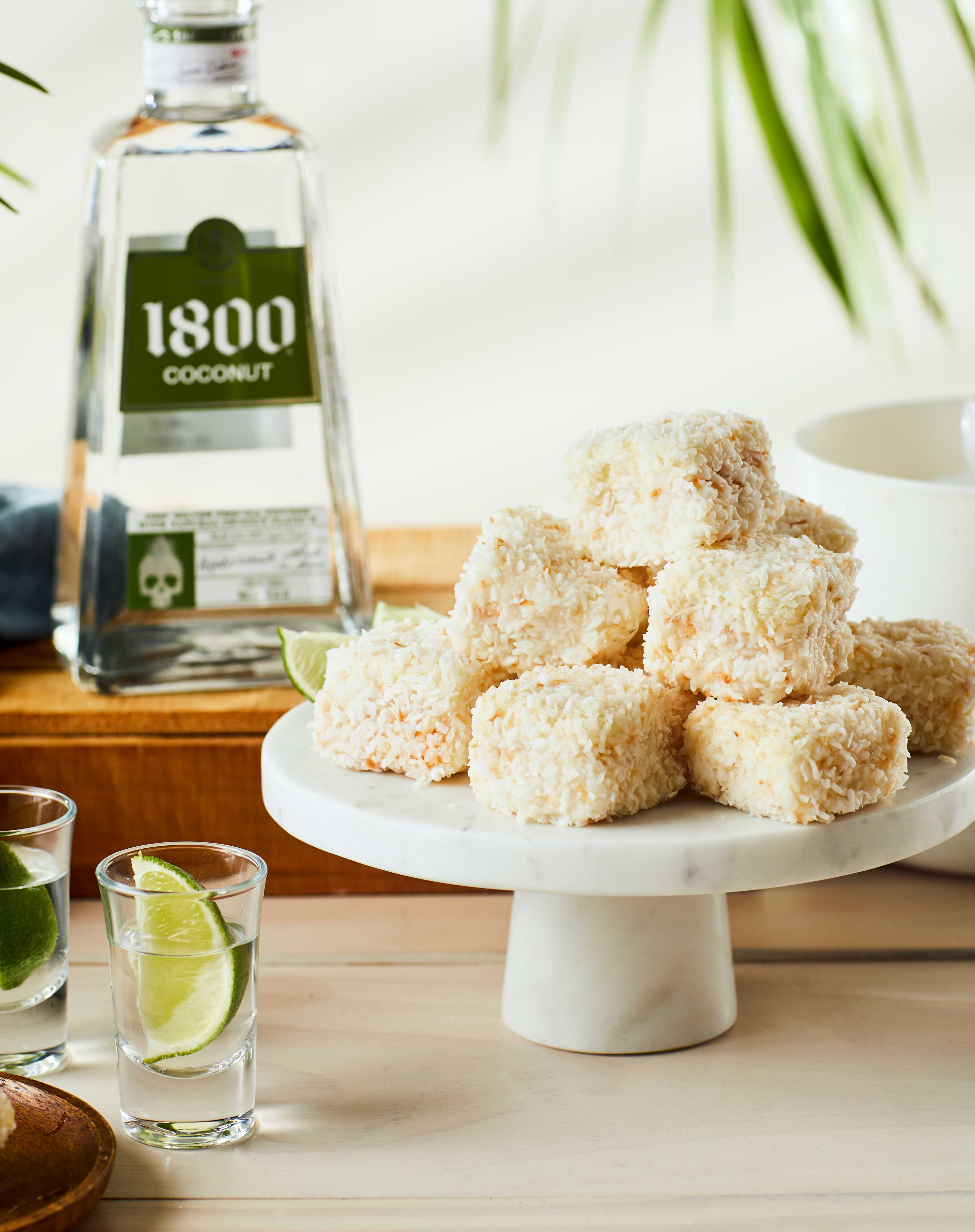 MINI VANILLA BEAN &amp; LIME LAMINGTONS | Toast