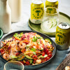 SEARED PRAWN NOODLE SALAD WITH CHILLI AND ROASTED PEANUTS