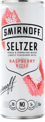 Smirnoff Seltzer Raspberry Rosé