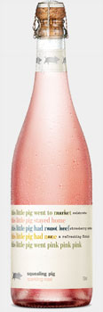 Squealing Pig Sparkling Rose New Zealand wine