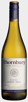 Thornbury Wines Waipara Pinot Gris bottle