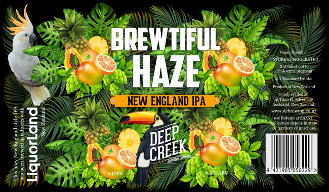 Deep Creek, craft beer, New Zealand beer, beer, Liquorland NZ