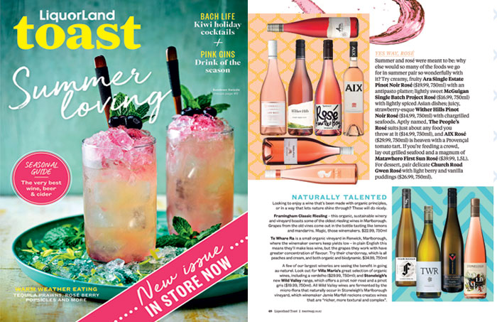 Toast magazine, Liquorland Toast, Liquorland New Zealand, cocktails, drinks, New Zealand wine, New Zealand beer, beer, craft beer, cocktail recipe, wine, cider, spirits, gin, vodka