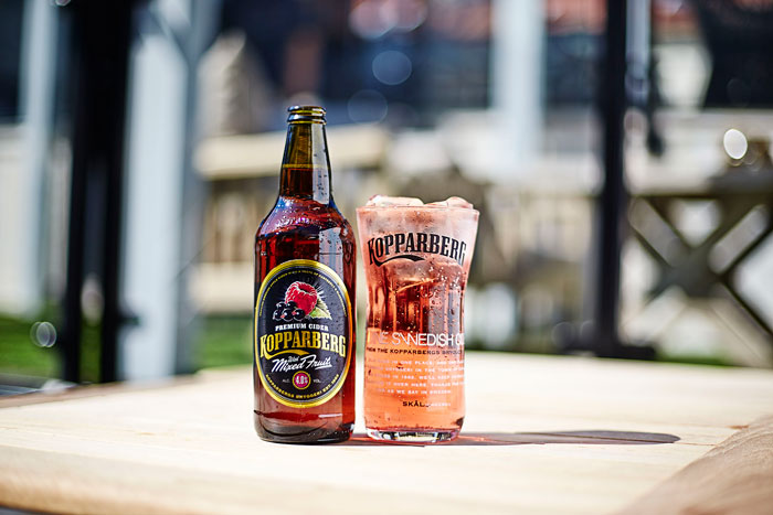 Kopparberg, Kopparberg town, Kopparberg cider, cider, sweet cider, fruit cider, pear cider, elderflower cider, strawberry cider, mixed fruit cider, Sweden, Swedish cider