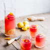 Raspberry Gin and Lemonade Cooler