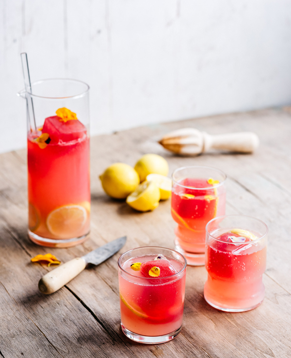Raspberry Gin and Lemonade Cooler | Toast