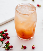 Rhubarb Brandy Sour