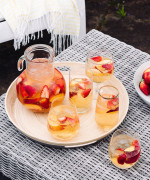 Tequila and Peach Sangria