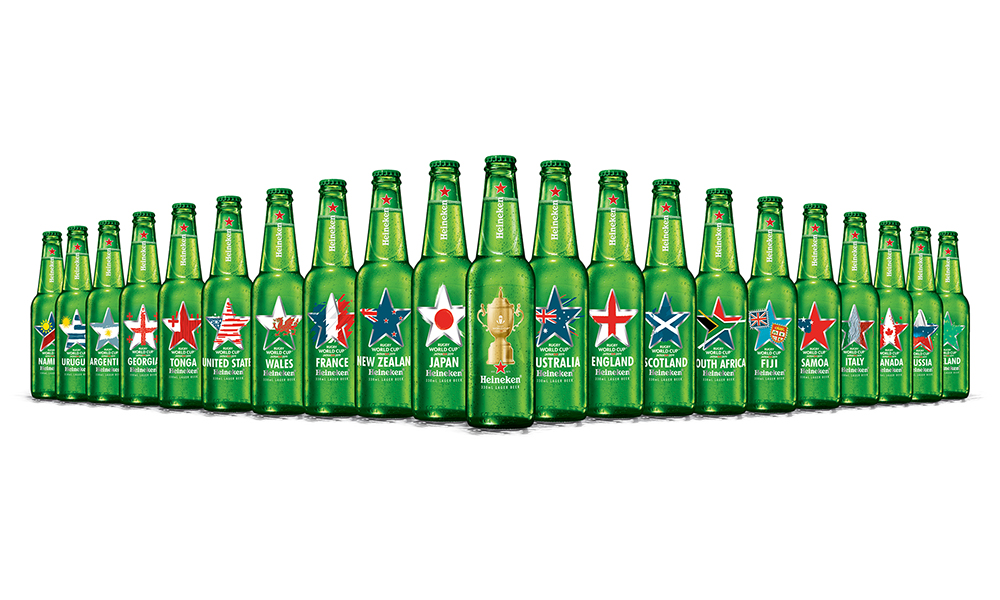 Heineken Rugby World Cup 2019 Italy Heineken Bottle 
