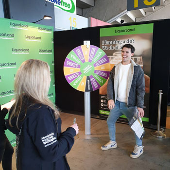 liquorland, spinning wheel, beervana