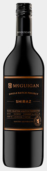 shiraz, mcguigan, wine, win