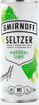 Smirnoff Seltzer Lime