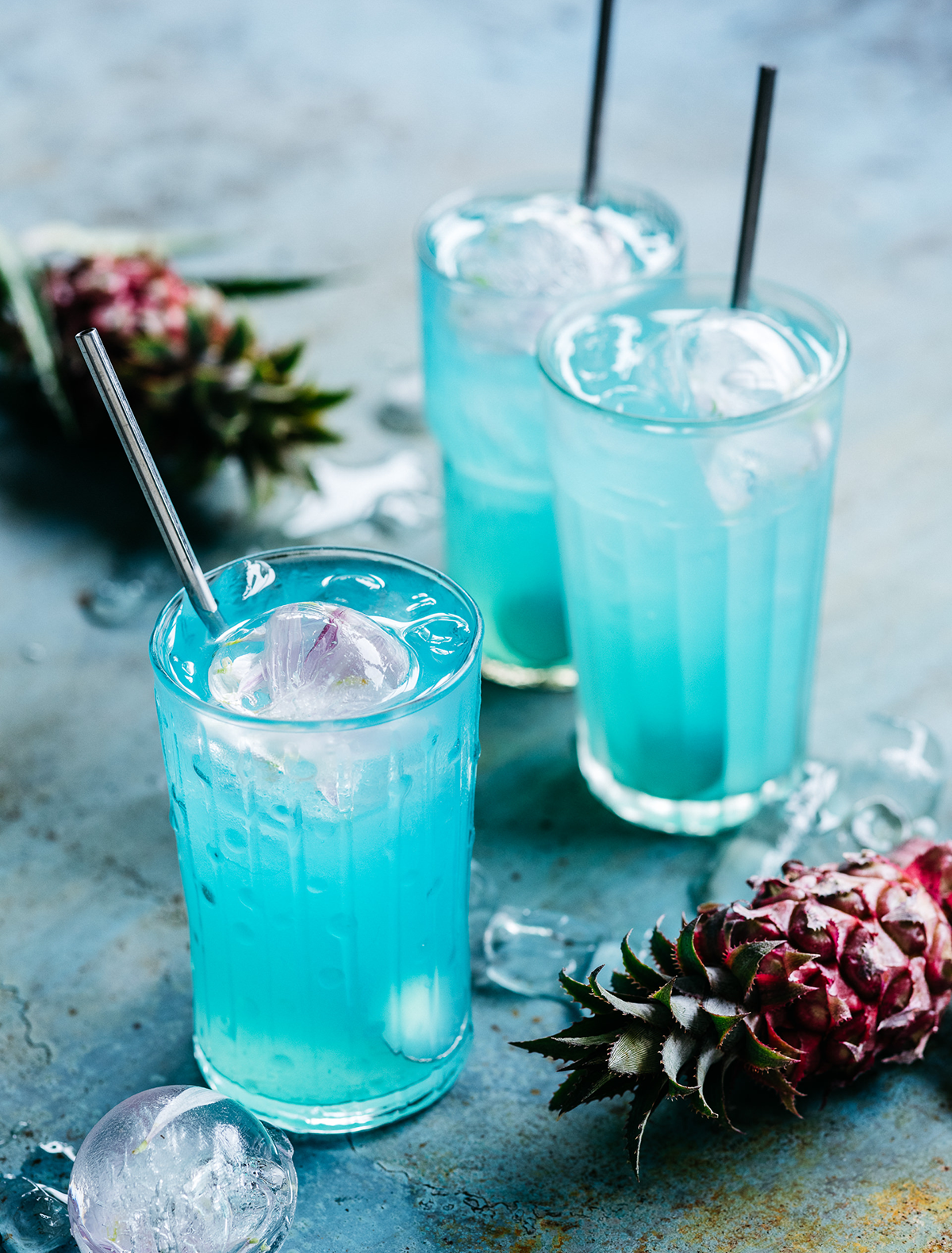 Blue Drinks: The Mermaid Cocktail, blue mixed drinks